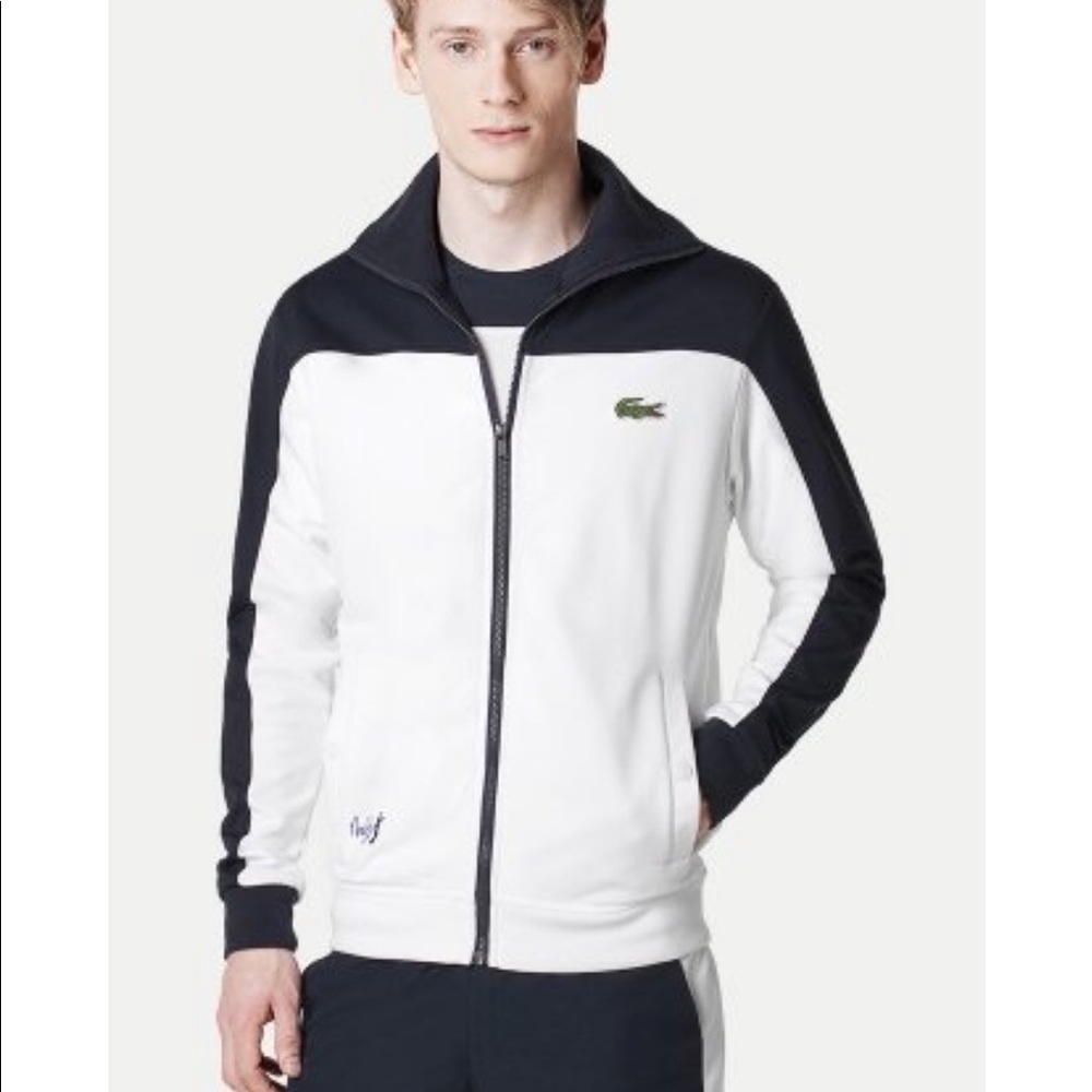 Never worn Lacoste Andy Roddick zipup mens 6